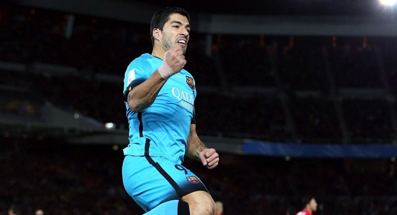 Luis Suarez afashije FC Barcelona kugera ku mukino wa nyuma w’igikombe cy’isi