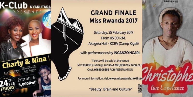 Iyi Weekend biraba ari ibicika, menya ahantu heza ho gusohokera ...