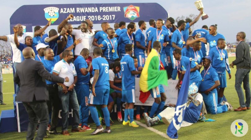 Rayon Sports yahawe igikombe cya shampiyona imaze gutsinda Azam ...