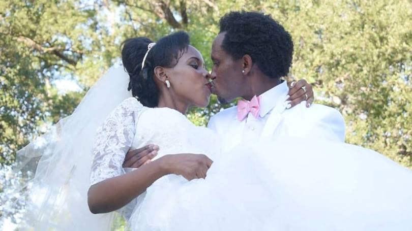 Amerika: Umunyarwenya Ramjaane yarushinganye n’umukunzi we Gentille Umuhoza