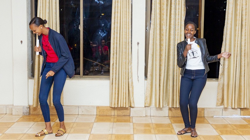 Abari muri Miss Supranational Rwanda bakinnye ikinamico ishingiy ...