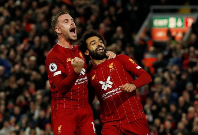 Nyuma y’amezi 9 Liverpool yandagaje FC Barcelone, umugore wa Mo Salah n’uwa Jordan Henderson bibarutse - AMAFOTO