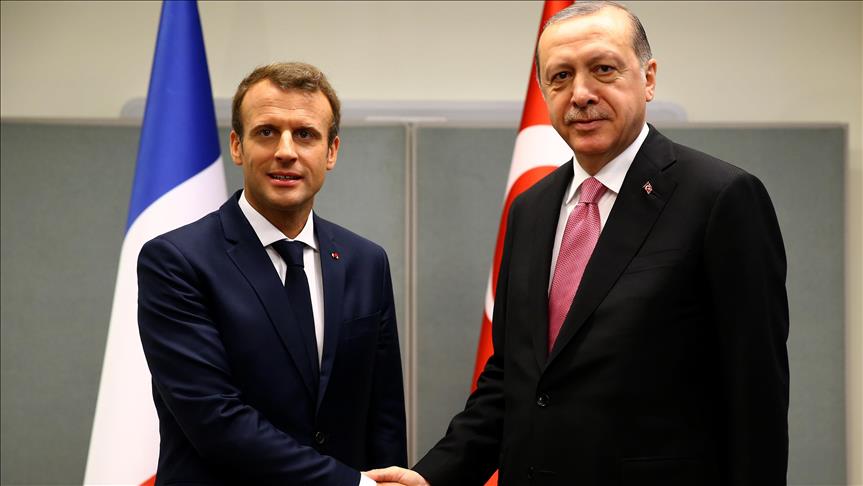 Urunturuntu hagati ya Perezida Emmanuel Macron na Recep Tayyip ErdoÄŸan 
