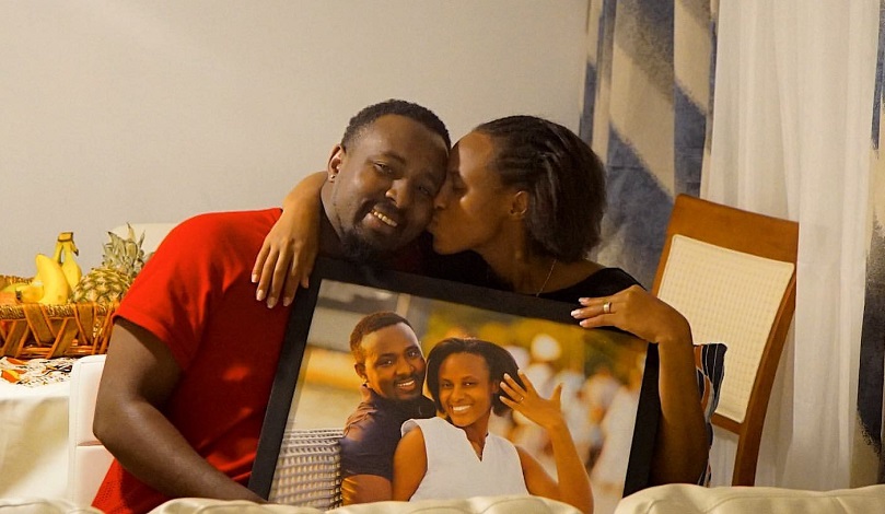 Amafoto agaragaza Liliane warushinze na Alpha Rwirangira
