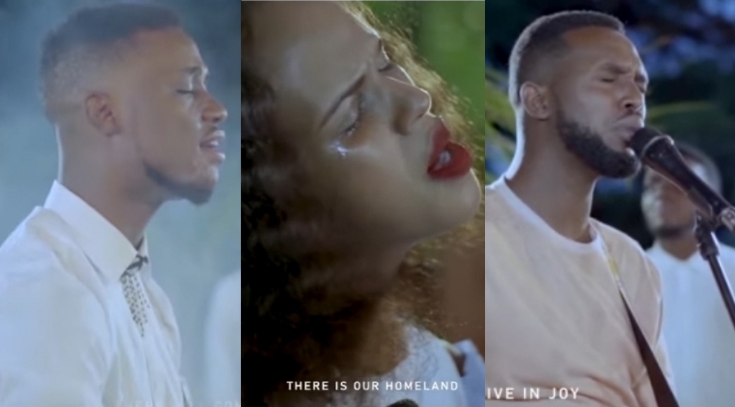 Bafashijwe bararira: Serge na James & Daniella basubiyemo indirimbo 'Yesu agarutse' yamamaye ku rwego rwo hejuru-VIDEO