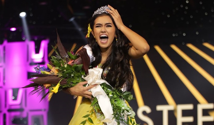 Ki’ilani Arruda yambitswe ikamba rya Miss Teen 2020, aba umukobwa wa kabiri wo muri Hawaii uryegukanye
