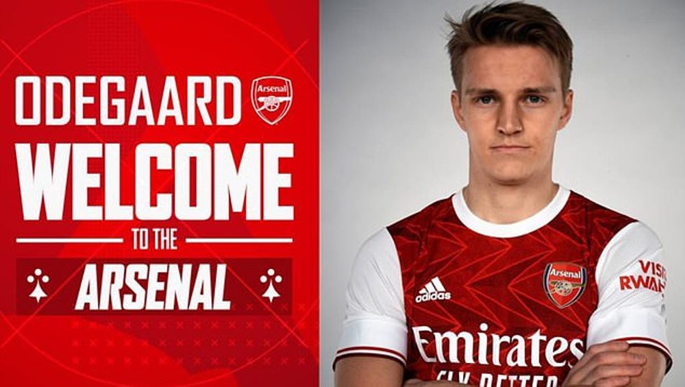 Ødegaard wakiniraga Real Madrid yatijwe muri Arsenal
