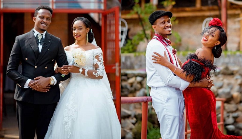 Icakanzu, umubyinnyi ukomeye w’itorero ‘Urukerereza’ yasezeranye imbere y’Imana n’umukunzi we -AMAFOTO