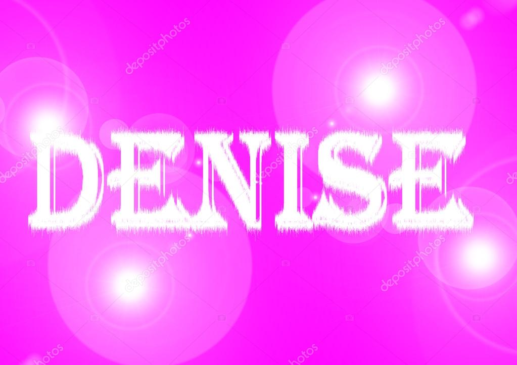 Denise izina ry’umukobwa w’ihagararaho akanakoresha igihe cye neza