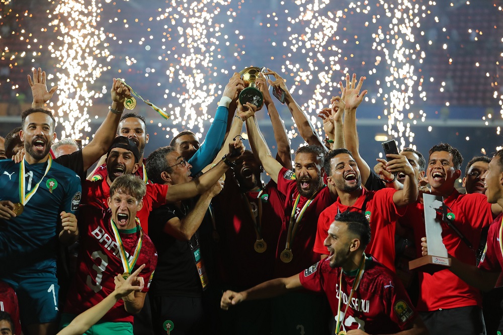 CHAN 2020: Maroc yisubije igikombe itsinze Mali yasoje umukino ari 10 