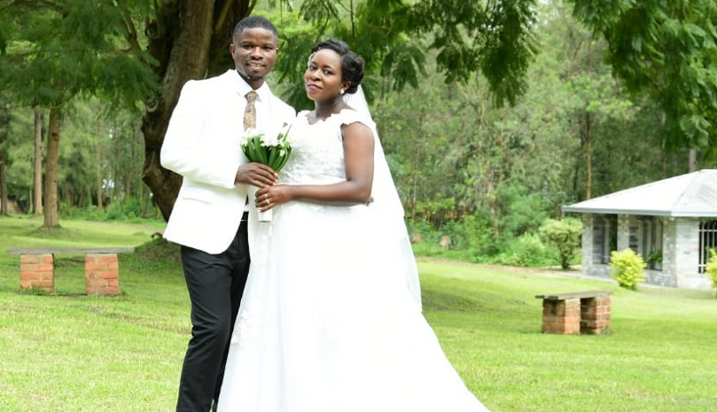 Eliazar Ndayisabye yakoze ubukwe yafatiyemo amashusho y’indirimbo ye nshya-AMAFOTO