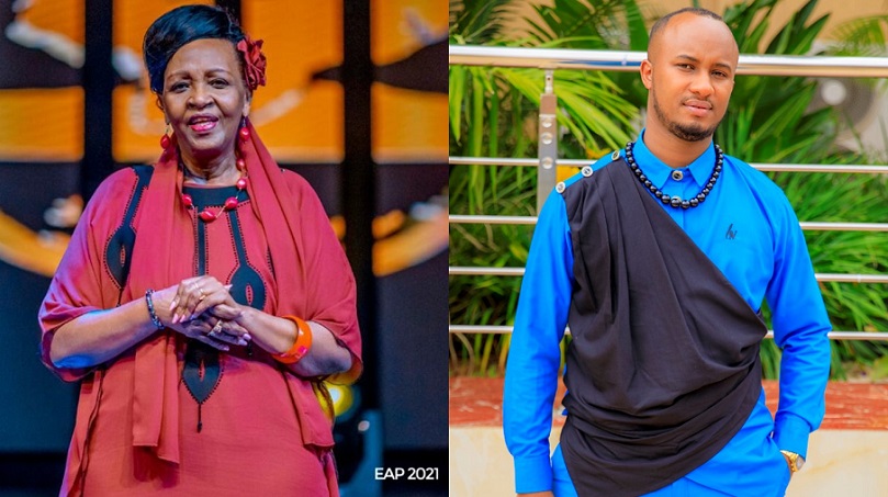 Cyusa Ibrahim yahishuye uko yabaye umuririmbyi wa Cécile Kayirebwa mbere yo kwinjira mu muziki-VIDEO