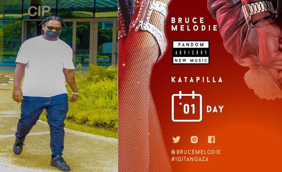 Harabura amasaha mbarwa igasohoka! Sogongera 'Katapilla' Bruce Melodie afata nka 'Anthem' y'impeshyi-VIDEO