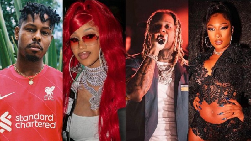 Cardi B na Meghan Thee ku isonga mu bahataniye ibihembo bya BET Awards mu njyana ya Hip Hop 