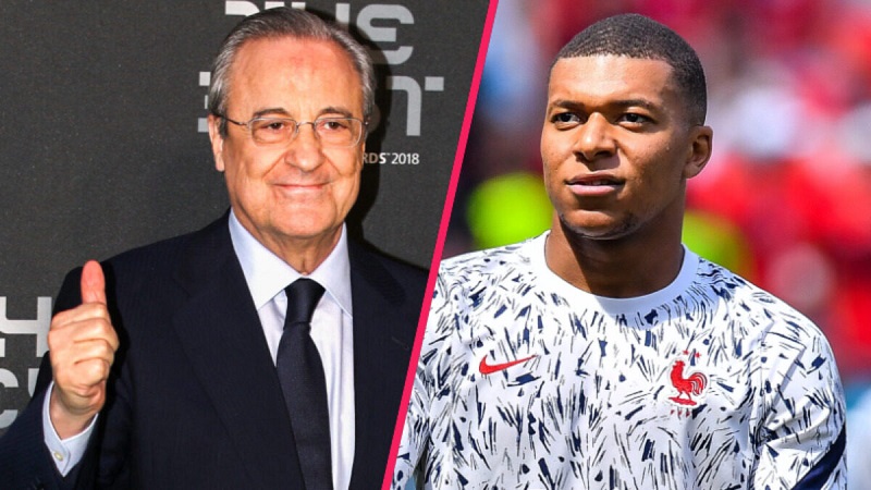 Perezida wa Real Madrid yaciye amarenga ko Mbappe ari ku muryango ayinjiramo
