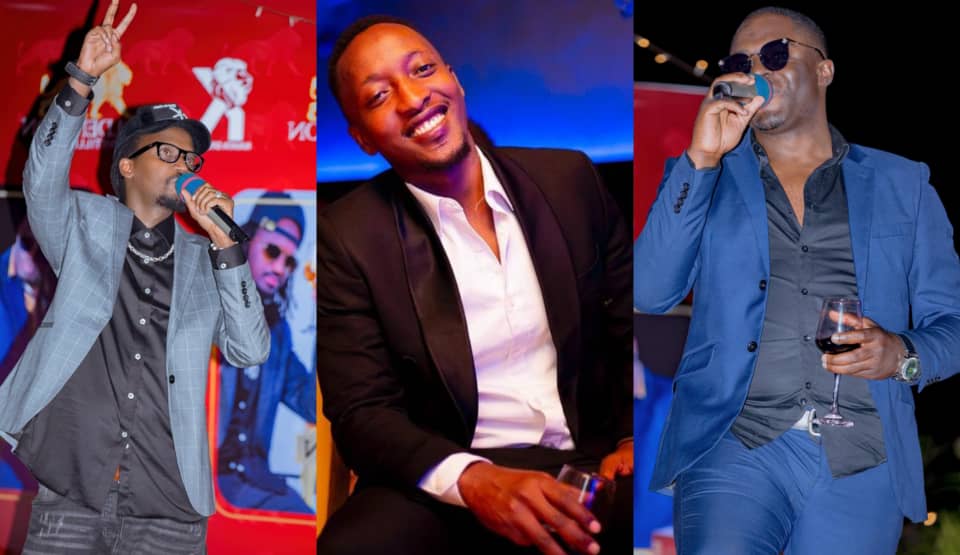 Mu birori bidasanzwe Riderman, Uncle Austin na Nizzo bagizwe ba Brand Ambassador b’ikinyobwa cyitwa Golden Lion Wine-AMAFOTO