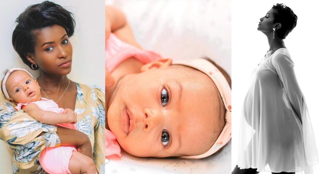 “Namukunze kuva nkimutwite!" Bwa mbere Miss Christella yerekanye imfura ye nyuma y'iminsi 87 yibarutse-AMAFOTO