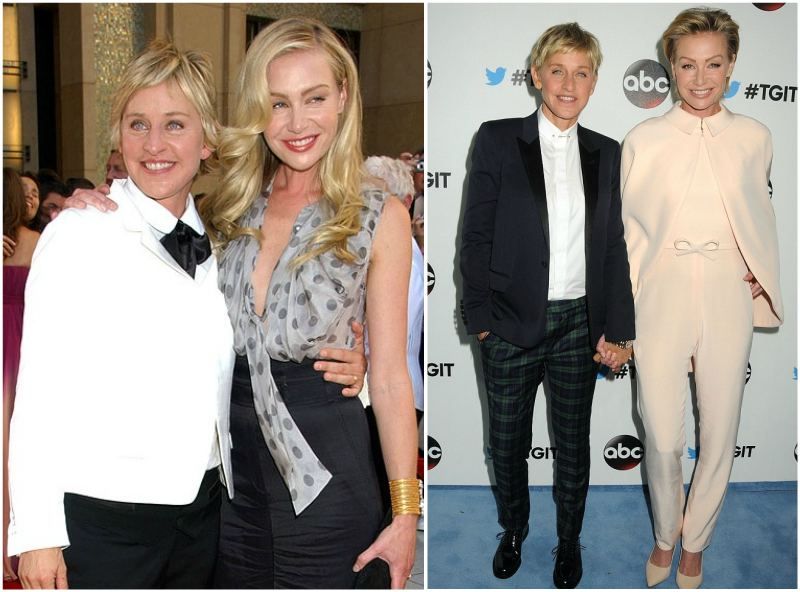 “Nta bandi baturuta!" Irebere Ellen DeGeneres n'umugore we Portia Rossi bamaranye imyaka 13 babana bahuje igitsina
