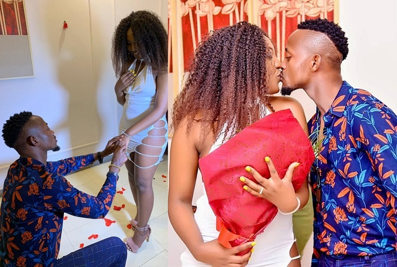 Issa Bigirimana witeguraga ubukwe yatandukanye n’umukunzi we yaherukaga kwambika impeta
