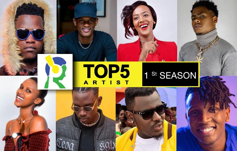 InyaRwanda Music 1 Season Top 5 Artist: hitamo umuhanzi udakwiriye kubura muri 5 bakoze hagendeye ku bikorwa byabo mu gihembwe cya mbere cy’umwaka 2022