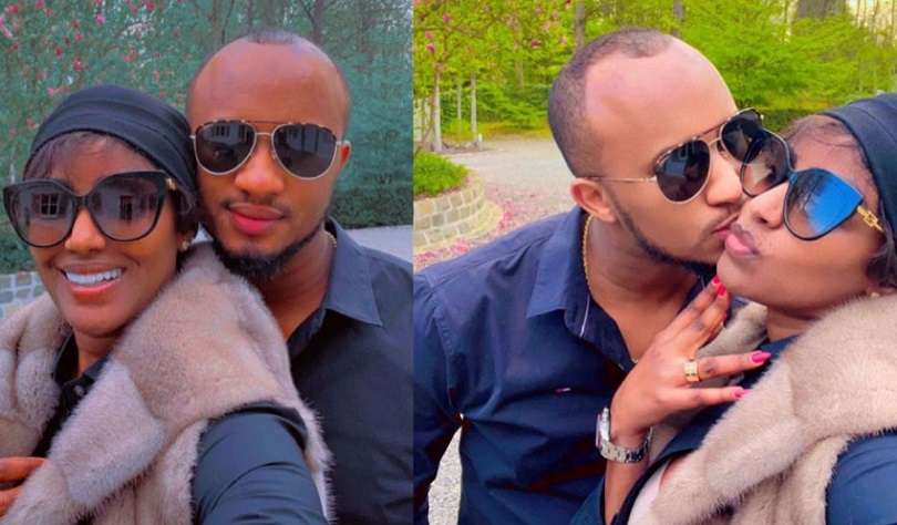 Cyusa Ibrahim n’umukunzi we yahimbiye indirimbo bahuriye i Burayi-AMAFOTO