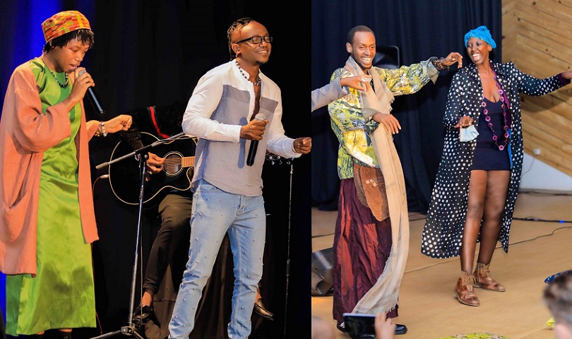 Kacyiru: Mani Martin na Kaya Byinshi basoje bagisabwa gukomeza kuririmba-AMAFOTO+VIDEO