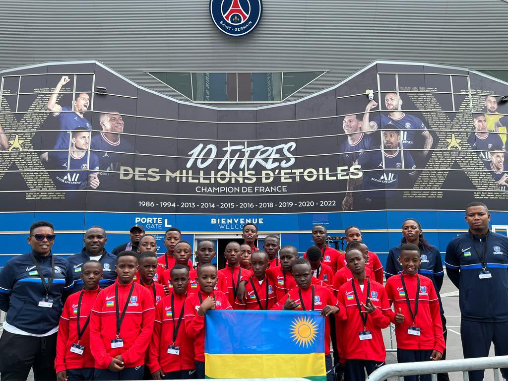 Academy ka PSG mu Rwanda kegukanye igikombe cy'Isi gatsinze Brazil kuri penaliti