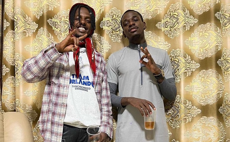 Juno Kizigenza uri kumwe na Bushali muri Uganda ari gukorana indirimbo na Grenade