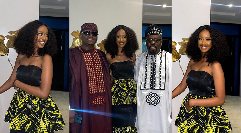 Miss Nishimwe Naomie yashimye Joe Ugonna wabakiriye neza we na Willy Ndahiro  muri Nigeria-AMAFOTO