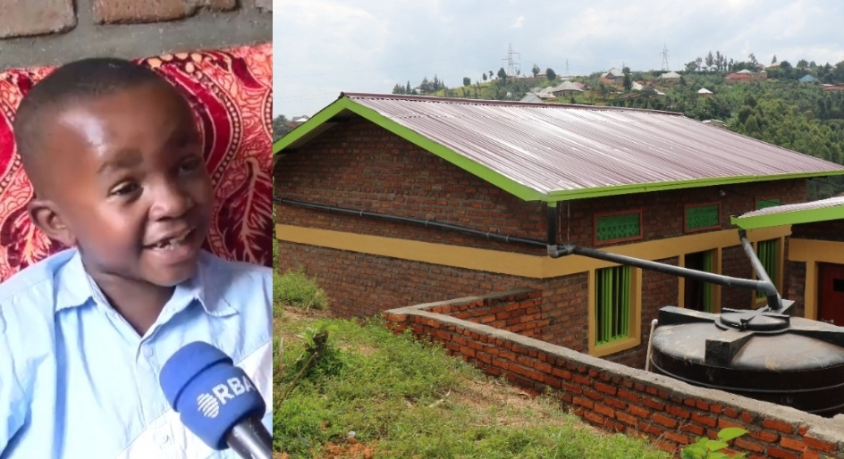 Nyamasheke: Niyonkuru Fabrice wifuza kuzaba Visi Perezida yasazwe n'ibyishimo nyuma yo gushyikirizwa inzu ifite agaciro ka Miliyoni 15 Frw - AMAFOTO