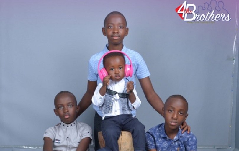 Harimo n’uw’imyaka 3: Abavandimwe bane bashyize hanze indirimbo bise ‘Ndamushima’-YIREBE