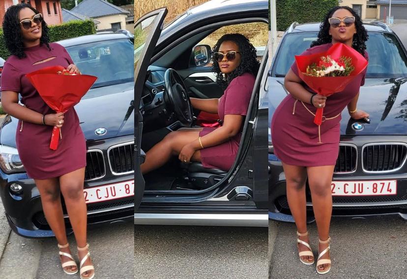 Nana wo muri City Maid yahawe impano y’imodoka mbere y’ubukwe bwe na Damas-AMAFOTO