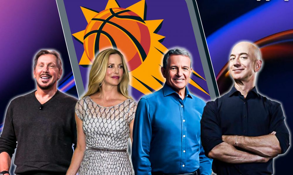 NBA: Jeff Bezos mu bari guhatanira kwegukana Phoenix Suns nyuma y’amahano yakozwe n'uwari nyirayo 