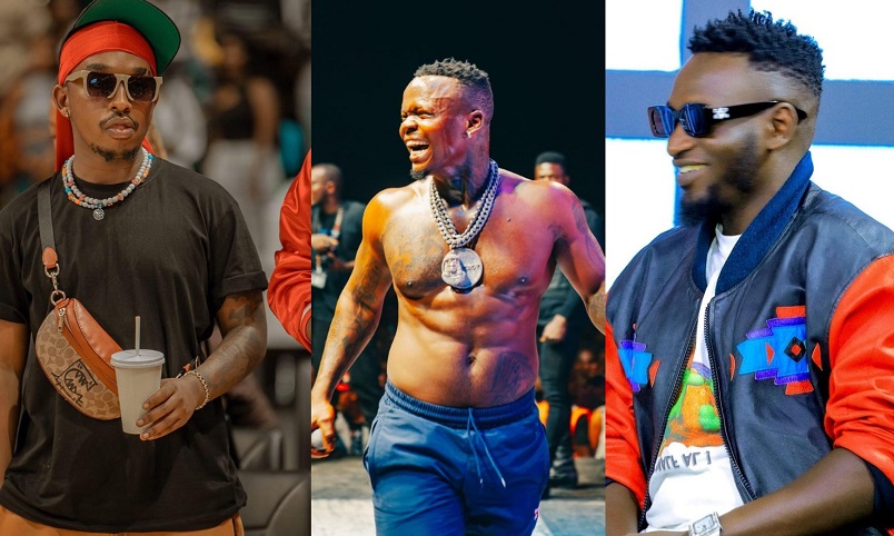 Impaka zishire! Aho Harmonize, Phil Peter na Kenny Sol bakuye igitekerezo cy’amashusho bifashishije