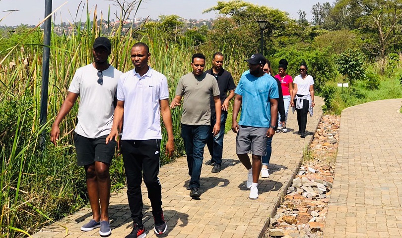 Gaby Kamanzi, Antoinette n’abandi bitabiriye igiterane ‘Overflow Africa' basuye icyanya cya Nyandungu-AMAFOTO