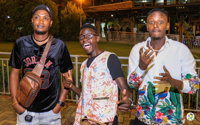 Abanyarwenya Tricky na Kanyamukwego bageze i Kigali bateguza gutembagaza abantu-AMAFOTO