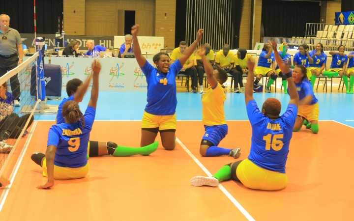 Sitting Volleyball: U Rwanda rwatsinze umukino wa 2 muri Shampiyona y'Isi