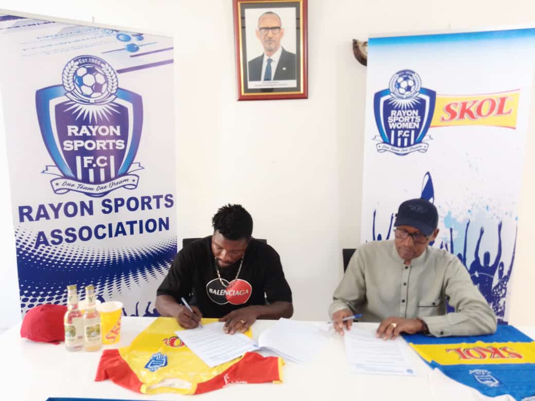 Luvumbu Nzinga Héritier yongeye gusinyira Rayon Sports bwa kabiri