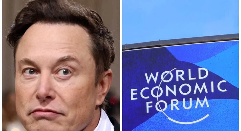 Elon Musk yahejwe mu ihuriro ryiga ku bukungu ku isi (WEF)