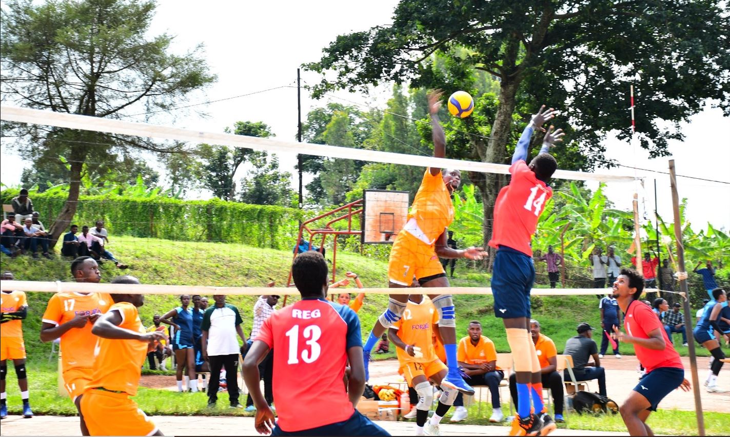 Intambara ya Gisagara VC na REG VC yambukiranyije umwaka - AMAFOTO