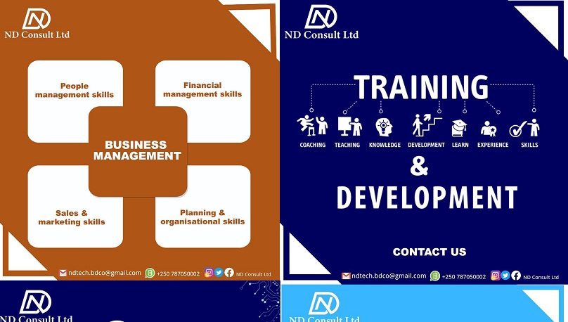 Mu bumenyi ni nta macyemwa! ND CONSULT LTD, ikigo cyagufasha kwagura ubucuruzi bwawe binyuze mu bujyanama n’ikoranabuhanga bihamye