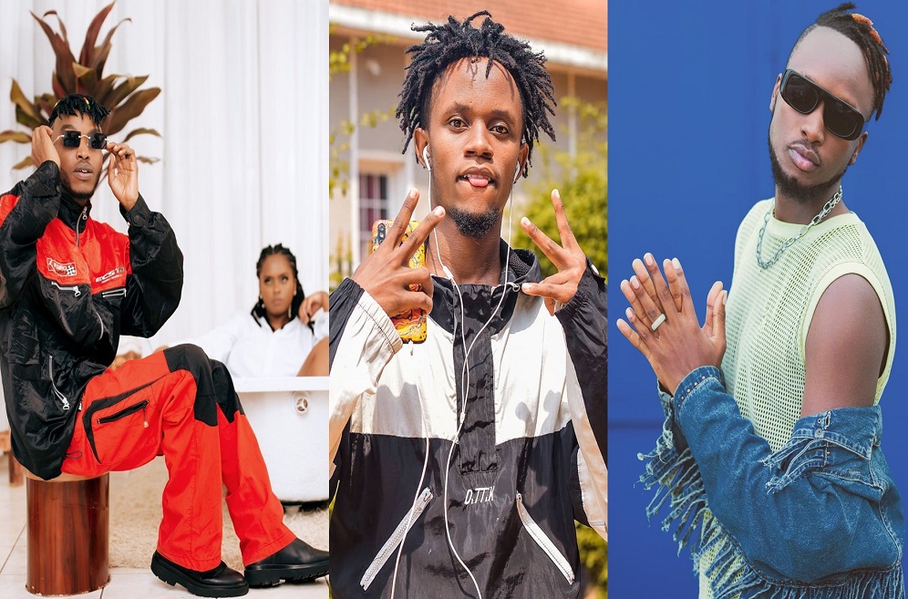 Danny Nanone, Ariel Wayz na Kevin Kade barayoboye mu bafite indirimbo nshya zakwinjiza muri wikendi
