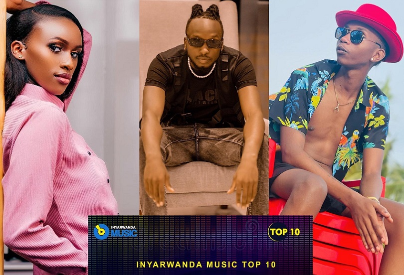 InyaRwanda Music: Indirimbo 10 zikunzwe! Kevin Kade, Bwiza na Kivumbi binjiye ku rutonde