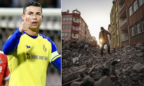 Cristiano Ronaldo yoherereje indege yuzuyemo ubufasha ku baturage bazahajwe n'umutingito muri Turkia na Syria