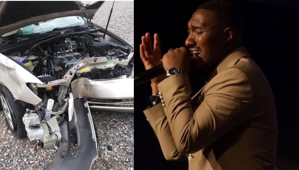 Bienvenu Kayira azanye "Imana ntiyatsinzwe" yandikiye mu bitaro nyuma yo kurokoka impanuka y'imodoka-VIDEO