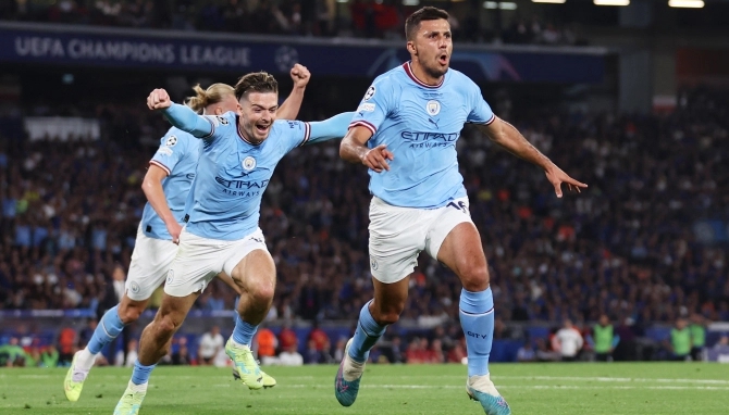 Manchester City yatwaye igikombe cya mbere cya Champions League, iby'imivumo bivaho- AMAFOTO