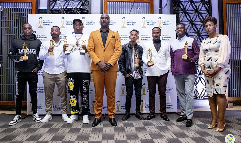 Scovia, Soeur Immaculée na Mike Karangwa mu begukanye ibihembo Rwanda Influencer Awards-AMAFOTO