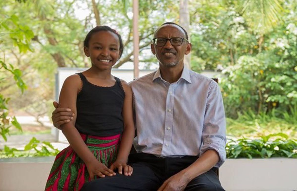 Wendy Waeni  yakeje  ibihe yagiranye na  Perezida  Kagame
