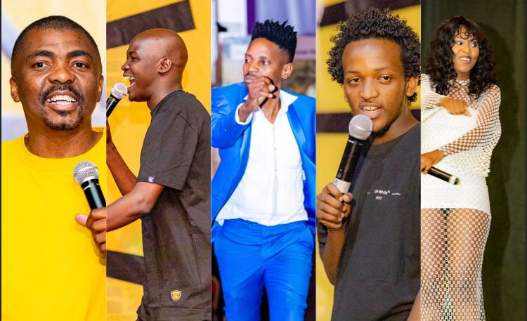 Umwe ati mwongere ‘Urumogi’,undi yigana Meddy: Ibyaranze Seka Live yatumiwemo Eric Omondi-AMAFOTO