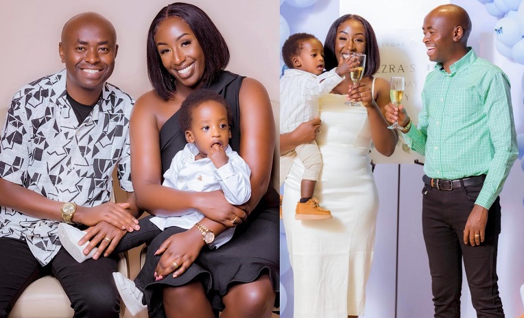 Bwa mbere Patient Bizimana yerekanye imfura ye agaruka ku mico bahuje-AMAFOTO